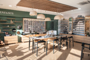 Bel optic opticien architecture d'intérieur poitiers