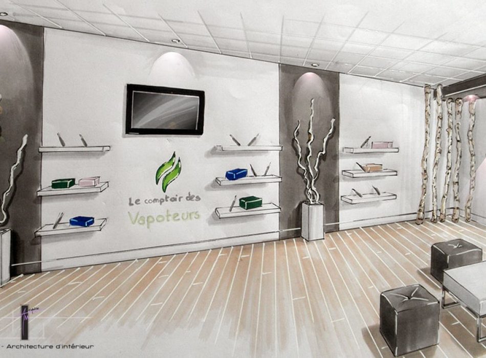 Architecture intérieur magasin poitiers